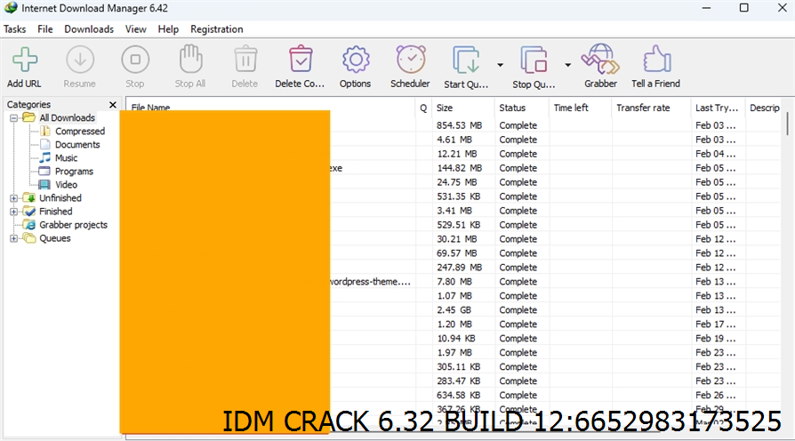 Idm Crack 6.32 Build 12 Screenshot