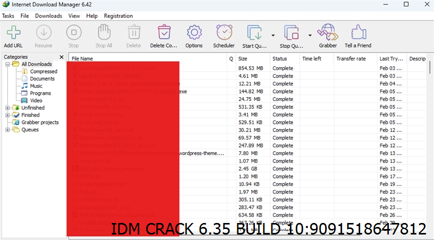 Idm Crack 6.35 Build 10 Screenshot